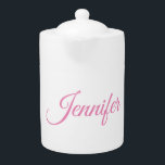 Calligraphy Elegant Pink White Custom Name<br><div class="desc">This product was very good and I love how easy it is for customise design. The design was very simple so I'm very pleased when I create.</div>