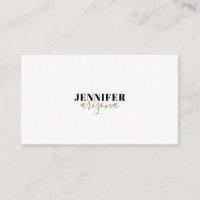 Calligraphy Elegant Plain Add Own Name