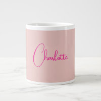 Calligraphy Elegant Rose Gold Plain Simple Name