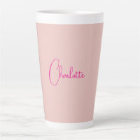 Calligraphy Elegant Rose Gold Plain Simple Name