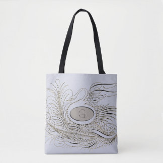 Calligraphy Flourish 2.0 Tote Bag