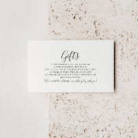 Calligraphy Formal Wedding Gifts 