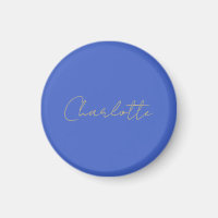 Calligraphy Gold Colour Deep Royal Custom Name