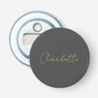 Calligraphy Gold Colour Grey Custom Personal Edit