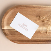 Calligraphy Graceful Wedding Gift Registry