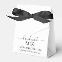 Calligraphy Handmade Monogram or Add Logo Business