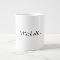 Calligraphy Name Creative Trendy White