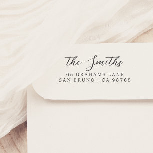 Calligraphy Name Custom Address Stamp