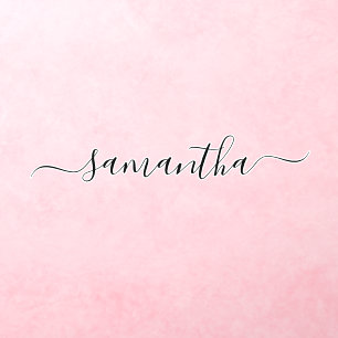 Calligraphy name Personalised Script Wall Decal