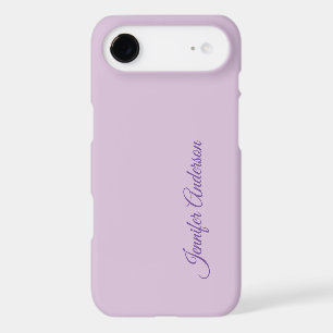 Calligraphy Pastel Thistle Pink Personalised Name