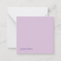 Calligraphy Pastel Thistle Pink Personalised Name