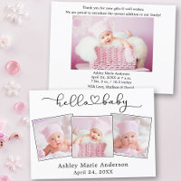 Calligraphy Script Heart 4 Photos Hello Baby