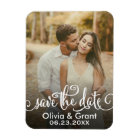 Calligraphy Script Photo Save Date