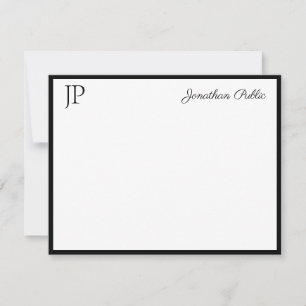 Calligraphy Script Text Elegant Monogram Template