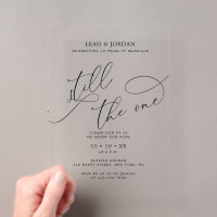 Calligraphy Still The One Wedding Vow Renewal
