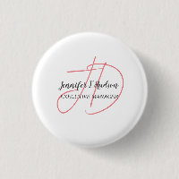 Calligraphy trendy classical script monogram