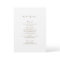 Calligraphy Wedding Menu | Gold