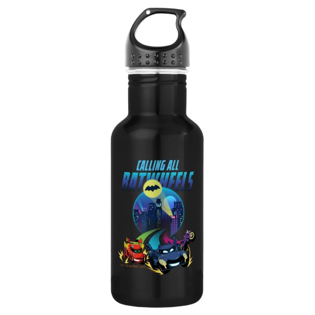 Calling all Batwheels™ 532 Ml Water Bottle (Front)