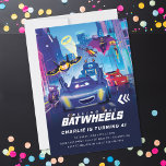 Calling All Batwheels™ Kids Birthday  Invitation<br><div class="desc">Calling All Batwheels™ Birthday Invitation | Personalise this Batwheels™ Birthday Invitation by adding your child's name and party details!</div>