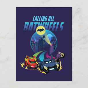 Calling all Batwheels™ Postcard