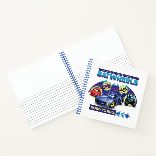 Calling all Batwheels™ - Ready to Roll Notebook (Inside)