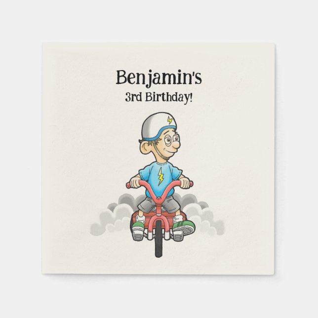 Calling All Bikers Napkin (Front)