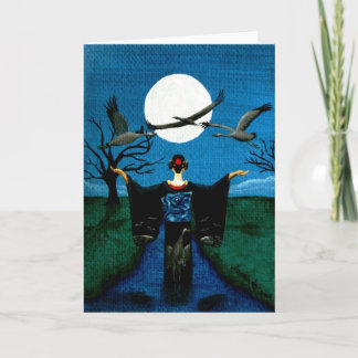 "Calling all Cranes" Card