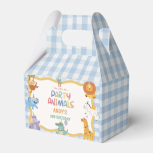Calling All Party Animals Birthday Favour Box