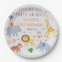 Calling All Party Animals Safari Zoo Birthday
