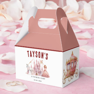 Calling All Princesses Magical Castle 8th Birthday Favour Box