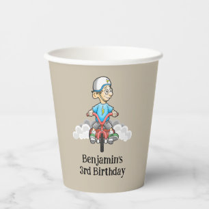 Calling All Tricycle Bikers Paper Cups