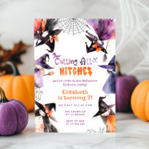 Calling all witches Halloween Costume party