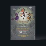 Calling All Witches Halloween Party 30Th Birthday Invitation<br><div class="desc">Calling All Witches Halloween Party 30Th Birthday. Your Halloween birthday Party only happens once a year, so let’s celebrate in style. this funny Halloween design is an excellent choice for you, Calling All Witches is a beautifully crafted whimsical Halloween Birthday Invitation in landscape form featuring 3 witches making a brew...</div>