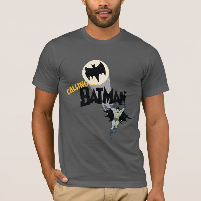 Calling Batman Graphic T-Shirt (Front)