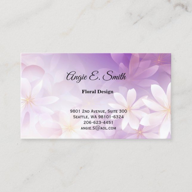 Calling Card (Front)