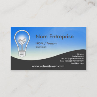 Calling card Electrician