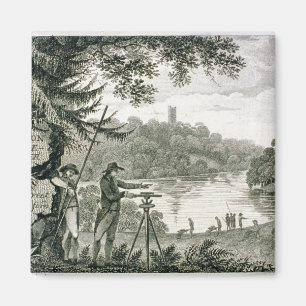 Calling card of Humphrey Repton, engraved by Thoma Magnet