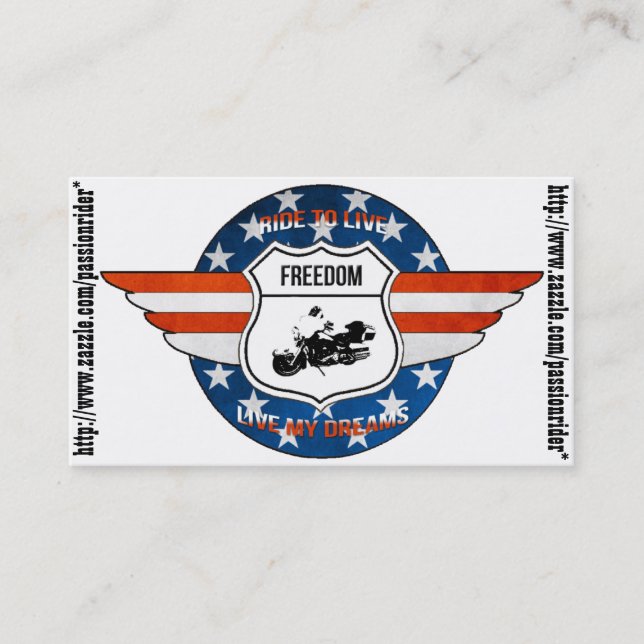 Calling cards PassionRider (Front)