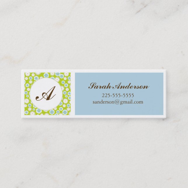 Calling Cards (Today's Best Award) (Front)