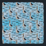 Calling Dad Marble Trivet<br><div class="desc">Calling all dads, your kids don't understand that smile you always have as you lovingly prepare meals and place them on this funny marble trivet featuring a young seagull calling for mum. Little do they know that you're patiently waiting for the day when you can gift then this same trivet...</div>