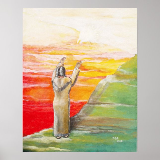 Calling Eagle Ancestors print (Front)