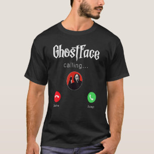 Calling Halloween Scream You Hang Up T-Shirt
