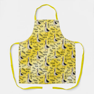 Calling Mom Print Apron Large