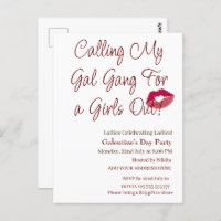Calling My Gal Gang For Girls Out Galentine's Day