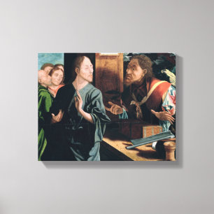 Calling of St. Matthew Canvas Print