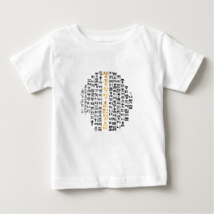 Calling the Korean language Baby tops & T-Shirts