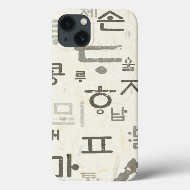 Calling the Korean language Iphone 13 Cases (Back)