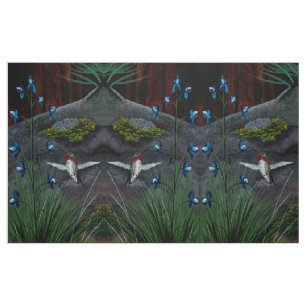 Calliope Hummingbird Fabric