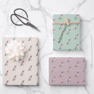 Calliope Hummingbird Wrapping Paper Sheet