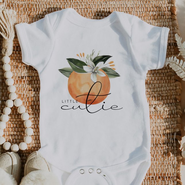 CALLIOPE Little Cutie Clementine Orange Baby Bodysuit (Creator Uploaded)